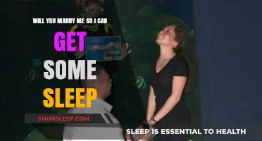 Marry Me for Sleep: A Hilarious Proposal for Restful Nights