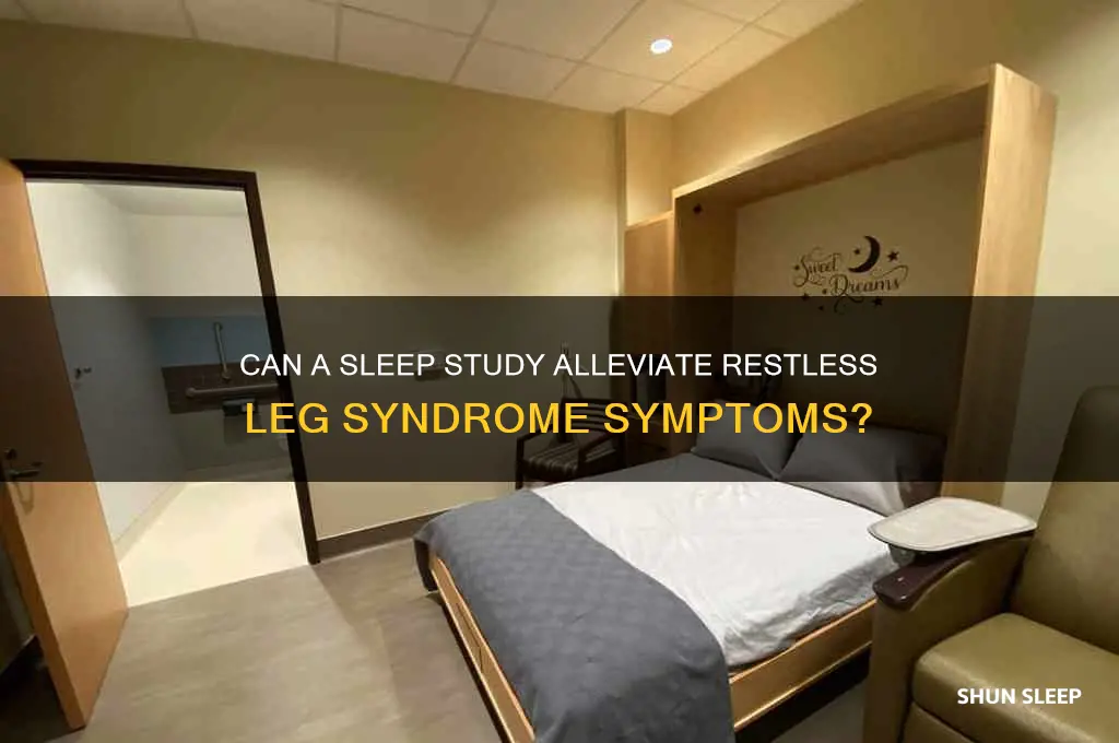 would a sleep study help with restless leg syndrome