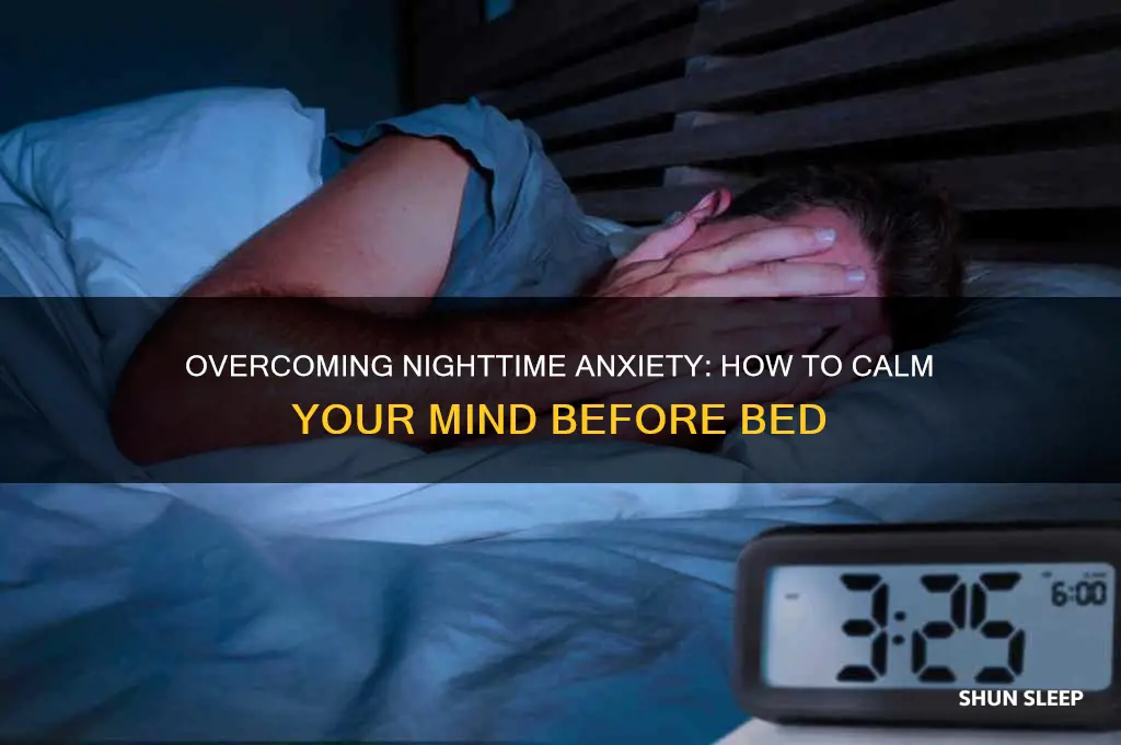 would get supper scared when trying to sleep