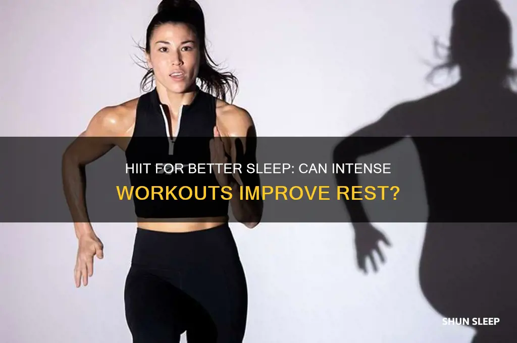would hiit help with sleeping better