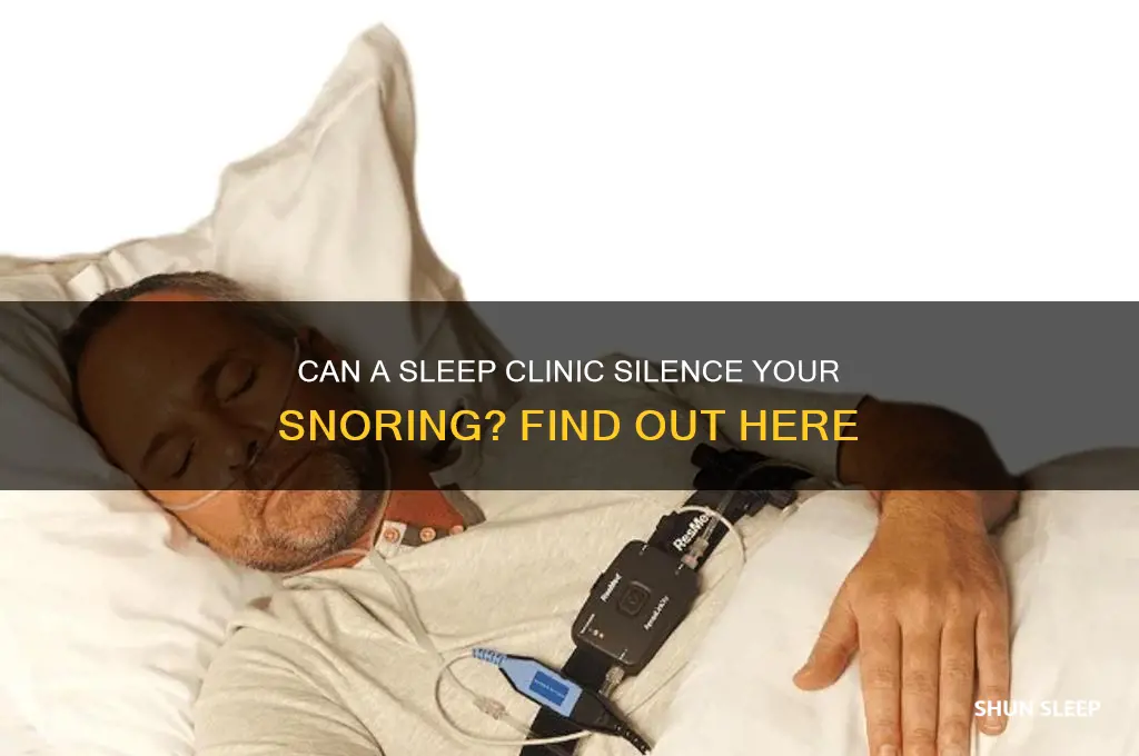 would sleep clinic help in snoring