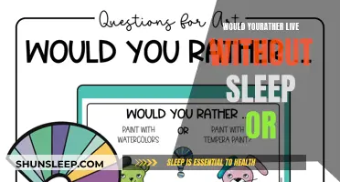 The Ultimate Choice: Life Without Sleep or...?