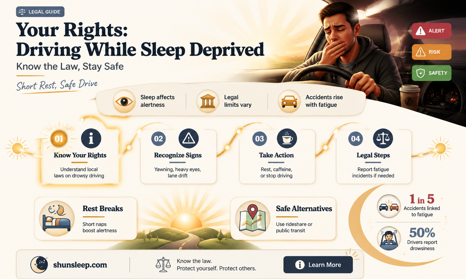 can an employer force you to drive without sleep